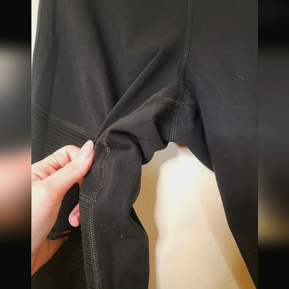 Athleta Black Sophia Moto Leggings Size Small - Picture 3 of 8